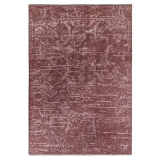 Tapis Moderne Raya En Polyester - Mauve - 200x290 Cm