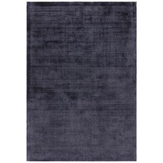 Tapis De Salon Nesta En Viscose - Bleu Marine - 200x290 Cm