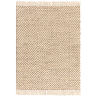 Tapis De Salon Viga En Jute - Beige - 200x290 Cm