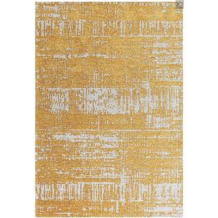 Tapis De Salon Baus En Polyester - Jaune - 160x230 Cm