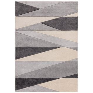 Tapis De Salon Sagol En Polypropylène - Gris - 200x290 Cm