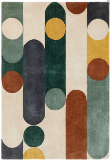 Tapis De Salon Moderne Et Design Cody En Polyester - Multicolore - 200x290 Cm