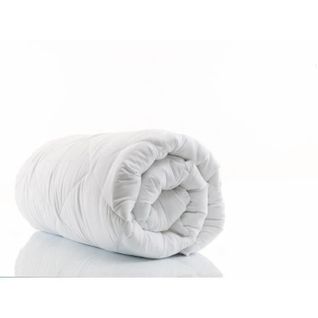 Couette Chaude Anti-acariens Polyester 350 Gr/m² 220x240 Cm Blanc
