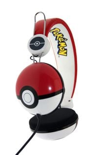 Casque Arceau Filaire Pokémon Pokeball Noir, Rouge, Blanc