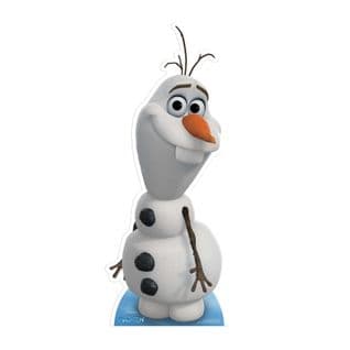 Figurine En Carton Olaf La Reine Des Neiges Disney -haut 89 Cm