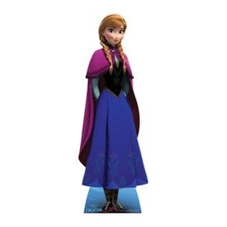 Figurine En Carton Disney La Reine Des Neiges Anna (mini Format) Hauteur 96 Cm