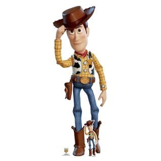 Figurine En Carton Toy Story 4 - Woody Cowboy Hauteur 162 Cm