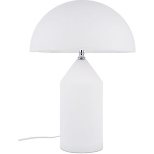 Lampe De Bureau Frey Blanche - Verre Blanc