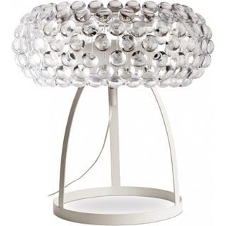Lampe De Table Crystal 50cm  Transparent