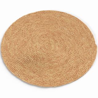 Tapis Rond En Jute - Boho Bali - 150 Cm - Nisha Naturel