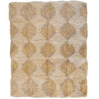 Tapis Rectangulaire En Jute - Boho Bali - 90x120 Cm - Dalua Naturel