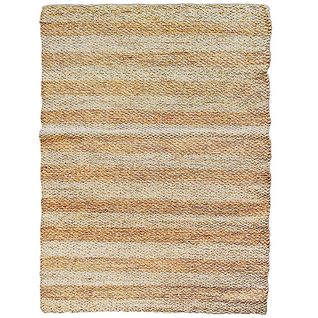 Tapis Rectangulaire En Jute - Boho Bali - 120x150 Cm - Selfa Naturel