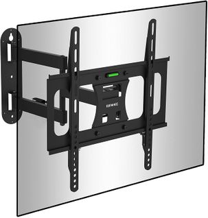 TVb109s Support Mural TV Inclinable - Rotatif Et Orientable - 23 à 37 Pouces - Vesa 400 X 400