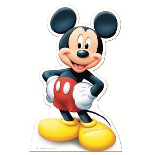 Figurine En Carton Mickey Mouse Disney Hauteur 100 Cm