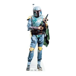 Figurine En Carton Boba Fett Star Wars Mandalorian Hauteur 187 Cm