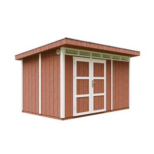 Abri De Jardin En Bois - M904a-Redwood Red - Lp Smartside 8,7m2 /412x279xh237 Cm