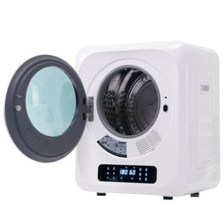 Sèche-linge Hublot 2.5kg, 850 W, Filtration Multiple, 6 Programmes, 6 Fonctions En Blanc