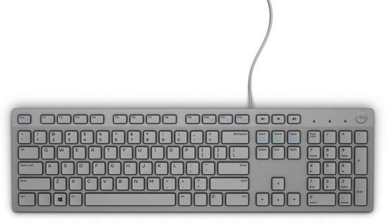 Clavier KB216 - Filaire - Gris AZERTY