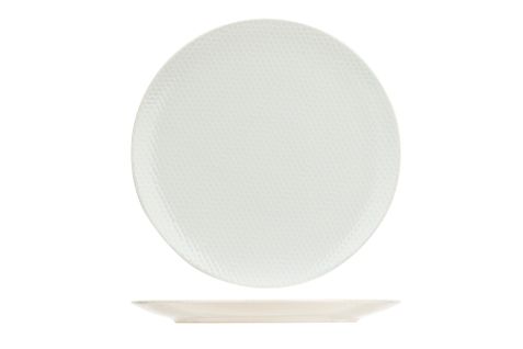 Assiette plate Ø 26 cm OMBRA Blanc