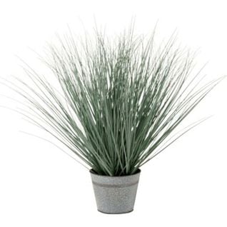 Plante Artificielle En Pot "herbes" 66cm Vert