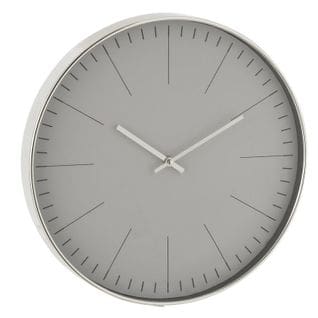 Horloge Murale Design 'silvester" 40cm Argent