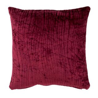 Coussin Déco "vague" 45x45cm Mauve