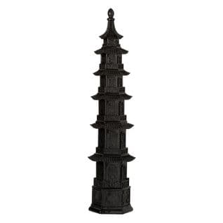 Temple Déco "oriental" 57cm Noir