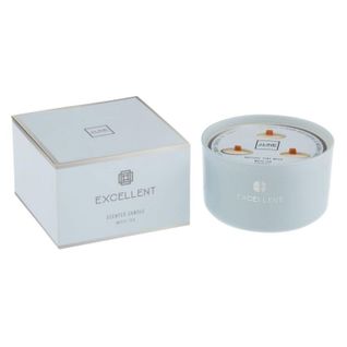 Bougie Parfumée En Verre "excellent" 13cm White Tea
