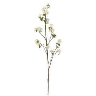 Fleur Artificielle "branche Bourgeon" 132cm Blanc