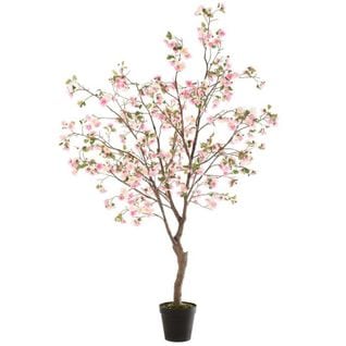 Arbre En Fleurs Déco "printemps" 240cm Rose