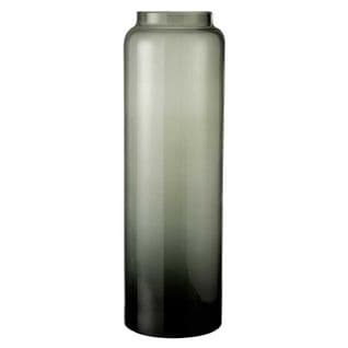 Vase Design En Verre "droit Long" 60cm Gris