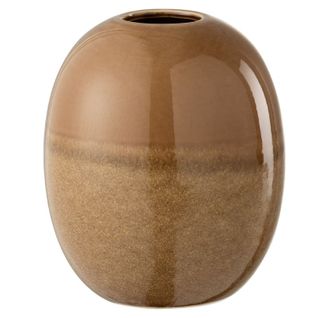 Vase En Céramique "barbara" 20cm Marron