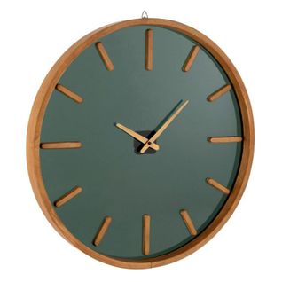 Horloge Murale Design "creva" 60cm Marron et Noir