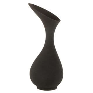 Vase Design En Aluminium "olivia" 77cm Noir
