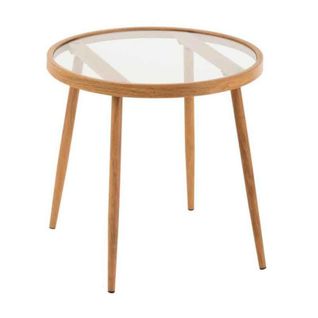 Table Gigogne Design "fuolas" 50cm Naturel
