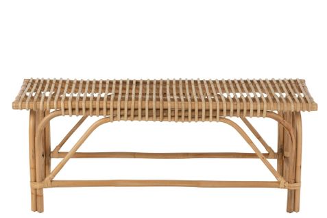 Banc En Rotin Naturel 2 Places L120 - Bogor