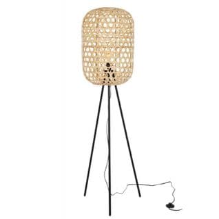 Lampadaire Trépied Design "axoa" 160cm Naturel