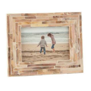 Cadre Photo En Bois Déco "nuye" 10x15cm Beige