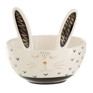 Saladier Design "lapin" 16cm Blanc