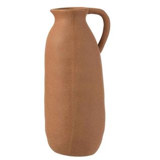 Vase Design En Céramique "cruche" 37cm Marron