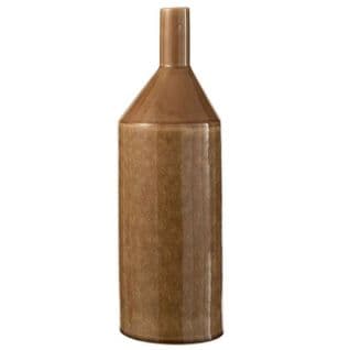 Vase Design En Céramique "cabisy" 46cm Marron