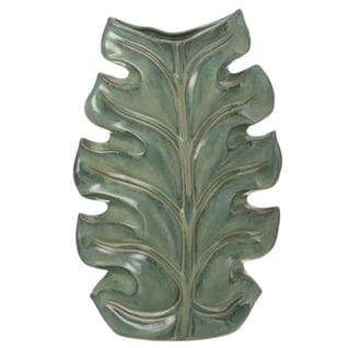 Vase Design En Céramique "poséidon" 46cm Vert