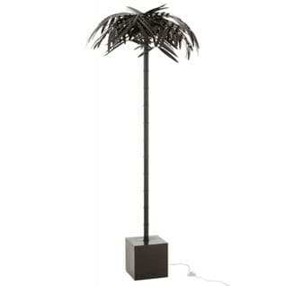 Lampadaire Design "feuille" 228cm Noir