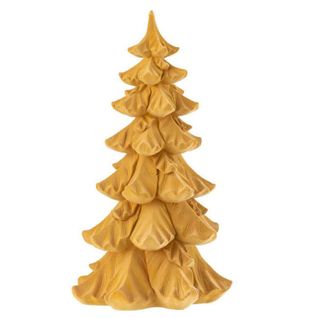 Sapin De Noël à Poser "christmas" 39cm Ocre