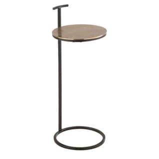 Table D'appoint Design En Métal "toni" 65cm Or