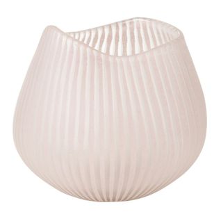 Vase Design Ligne "octave" 20cm Rose