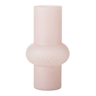 Vase Design Ligne et Boule "octave" 35cm Rose