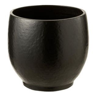 Cache-pot Poterie "ying" 27cm Noir