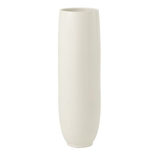 Vase Déco Poterie "ying" 92cm Blanc