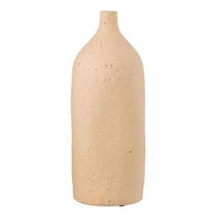 Vase Poterie Bouteille "enya" 40cm Beige